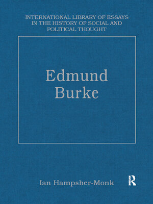 cover image of Edmund Burke